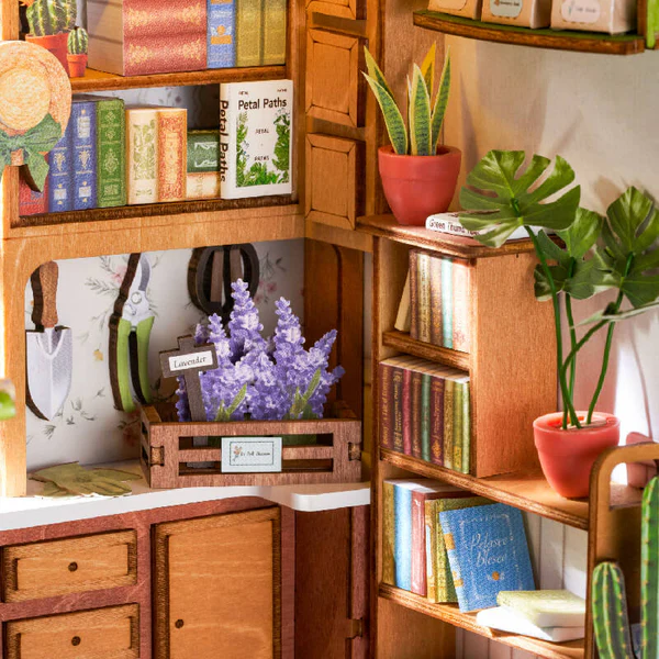 Secret Bloomy Nook DIY Book Nook